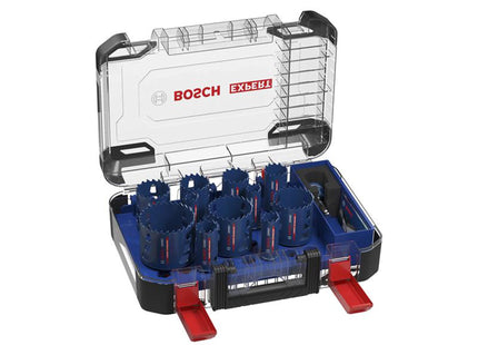 Bosch Powertool Accessories Expert Multi Material Pc Plus Hole Saw Set, 14 Piece