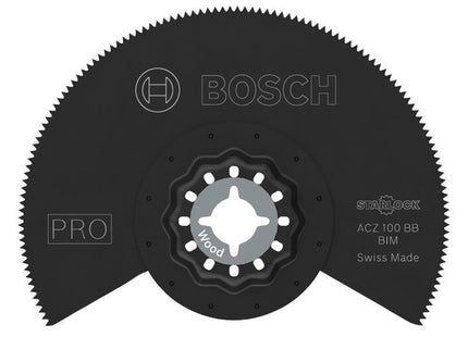 Bosch Powertool Accessories Pro Acz 100 Bb Segment Blade 100Mm