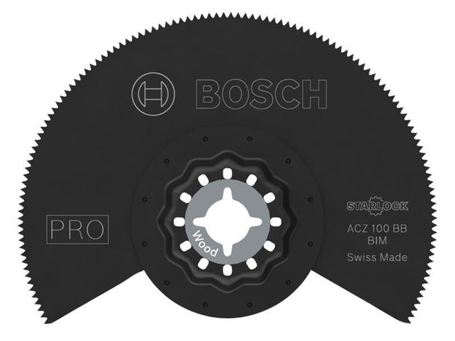 Bosch Powertool Accessories Pro Acz 100 Bb Segment Blade 100Mm