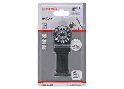 Bosch Powertool Accessories Starlock Aiz 32 Epc Hsc Curved-Tec Wood Blade 32Mm