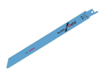 Bosch Powertool Accessories S 1122 Bf Flexible For Metal Reciprocating Saw Blade 225Mm 14 Tpi (Pack 100)