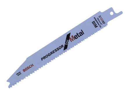 Bosch Powertool Accessories S 123 Xf Progressor For Metal Reciprocating Saw Blade 150Mm 8-18 Tpi (Pack 5)