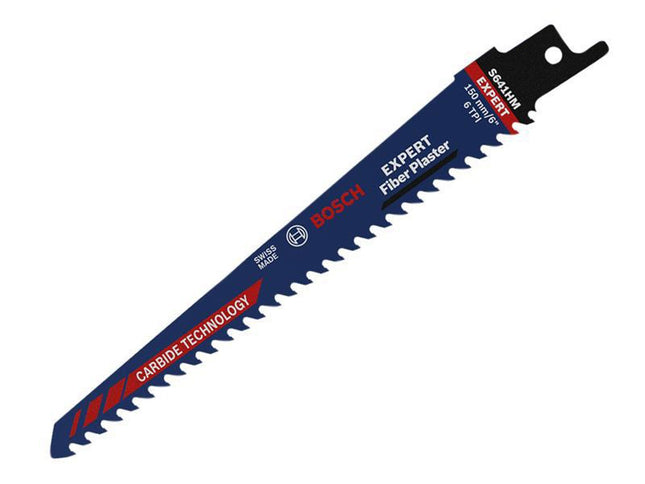 Bosch Powertool Accessories Expert Fibre Plaster S641hm Reciprocating Blade 150Mm X 6 Tpi