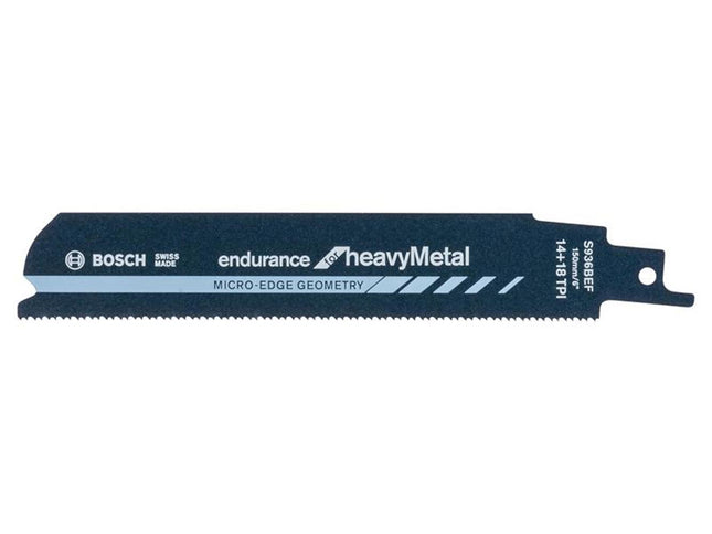 Bosch Powertool Accessories S 927 Bef Endurance For Heavy Metal 150Mm X 14-18 Tpi (Pack 5)