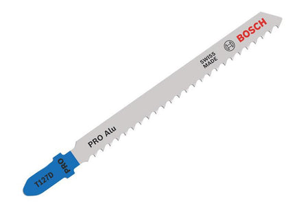 Bosch Powertool Accessories Pro Alu T127d Jigsaw Blade 100Mm Pack Of 5