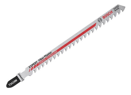 Bosch Powertool Accessories Expert Fibre Plaster T341hm Jigsaw Blade 132Mm Pack Of 3
