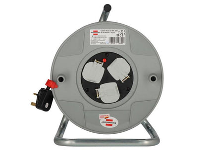 Brennenstuhl Ak 260 Cable Reel 240V 13A 3-Socket 50M