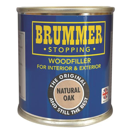 Brummer Wood Filler Natural Oak 250g