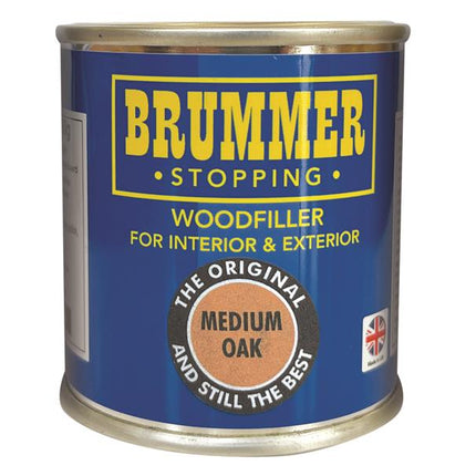 Brummer Wood Filler Medium Oak 250g