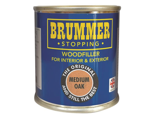 Brummer Wood Filler Medium Oak 250g