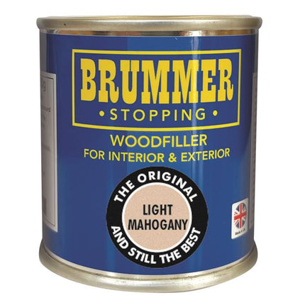 Brummer Wood Filler Light Mahogany 250g