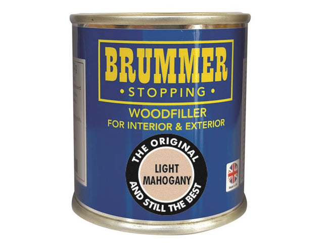 Brummer Wood Filler Light Mahogany 250g