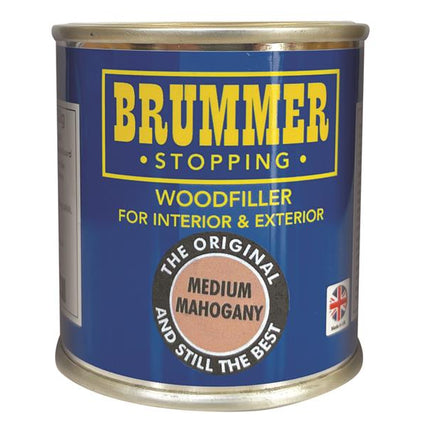 Brummer Wood Filler Medium Mahogany 250g