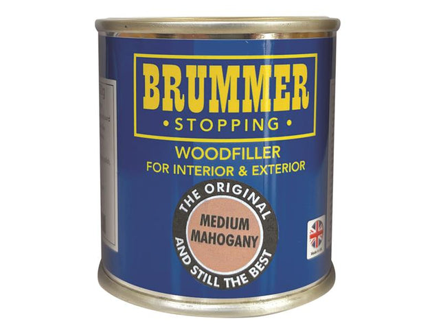 Brummer Wood Filler Medium Mahogany 250g