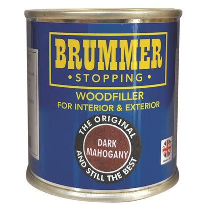 Brummer Wood Filler Dark Mahogany 250g