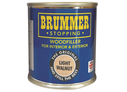 Brummer Wood Filler Light Walnut 250g