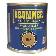 Brummer Wood Filler Teak 700g