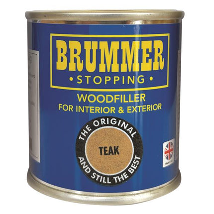 Brummer Wood Filler Teak 700g