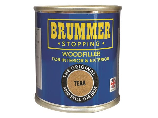 Brummer Wood Filler Teak 700g