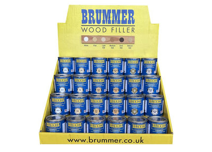 Brummer Wood Filler Counter Display Unit X 24Pc