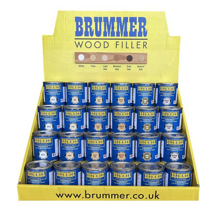 Brummer Wood Filler Counter Display Unit X 24Pc