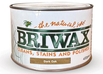 Briwax Wax Polish Dark Oak 200G New