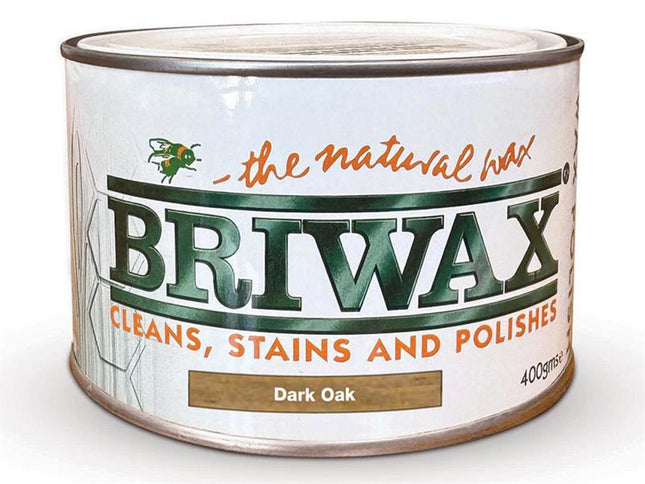 Briwax Wax Polish Dark Oak 200G New