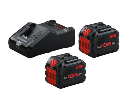 Bosch Procore18v 12.0Ah Batteries & Charger Starter Kit 18V