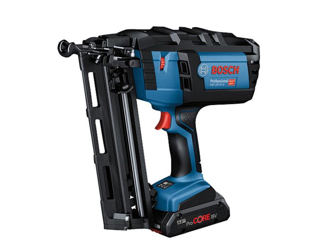 Bosch GNH 18V-64 M Professional Brad Nailer 18V 2 x 4.0Ah ProCORE18V Li-ion