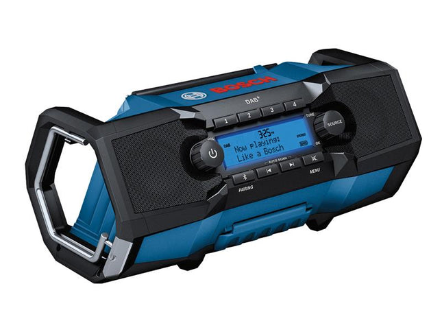 Bosch GPB 18V-2 C Professional Bluetooth DAB+ Radio 240V & Li-ion Bare Unit 