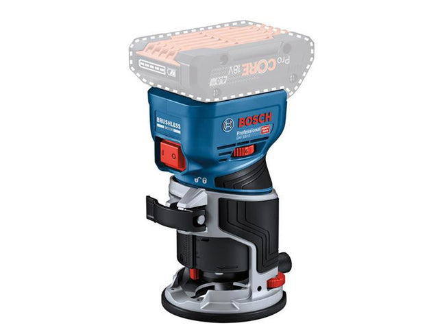 Bosch Gkf 18V-8 Professional Cordless Palm Router 18V Bare Unit