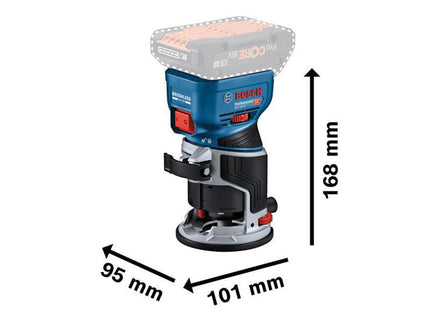 Bosch Gkf 18V-8 Professional Cordless Palm Router 18V Bare Unit