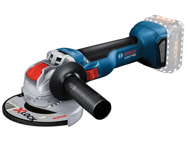 Bosch GWX 18V-10 Professional X-LOCK Angle Grinder 125mm 18V Bare Unit