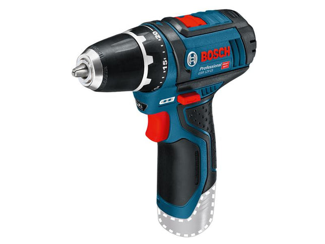 Bosch GSR 12V-15 Professional Drill Driver 12V Bare Unit