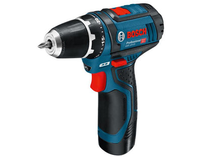 Bosch GSR 12V-15 Professional Drill Driver 12V 2 x 2.0Ah Li-ion