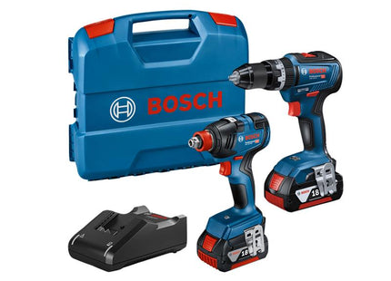 Bosch Professional Twin Pack 18V 2 x 4.0Ah Li-ion