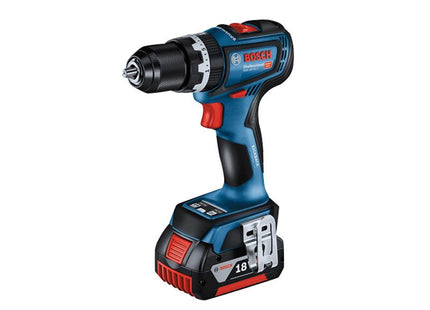 Bosch GSB 18V-90 C Professional Combi Drill 18V 2 x 4.0Ah Li-ion