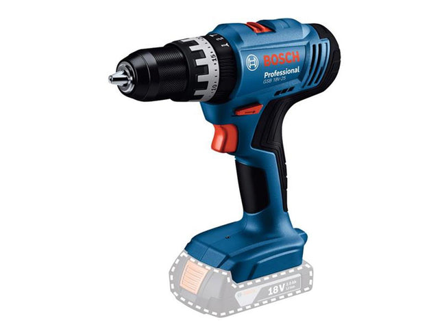 Bosch Gsb 18V-25 Professional Combi Drill 18V Bare Unit