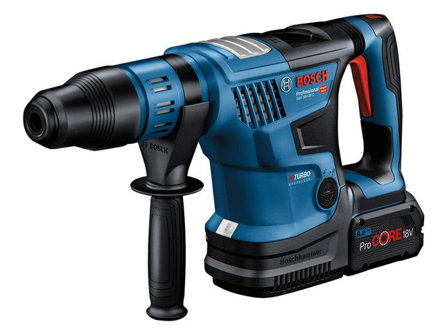 Bosch GBH 18V-36 C Pro BITURBO SDS-Max Rotary Hammer 18V 2 x 8.0Ah ProCORE18V Li-ion