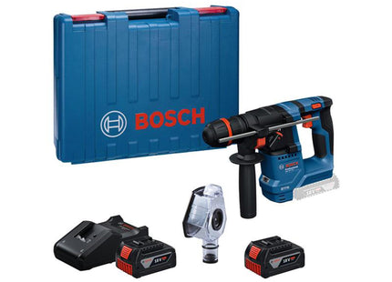Bosch Pro Gbh 18V-18 X Onechuck Rotary Hammer 18V 2 X 5.0Ah Li-Ion