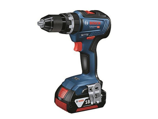 Bosch Gsb 18V-55 Professional Combi Drill 18V 2 X 5.0Ah Li-Ion