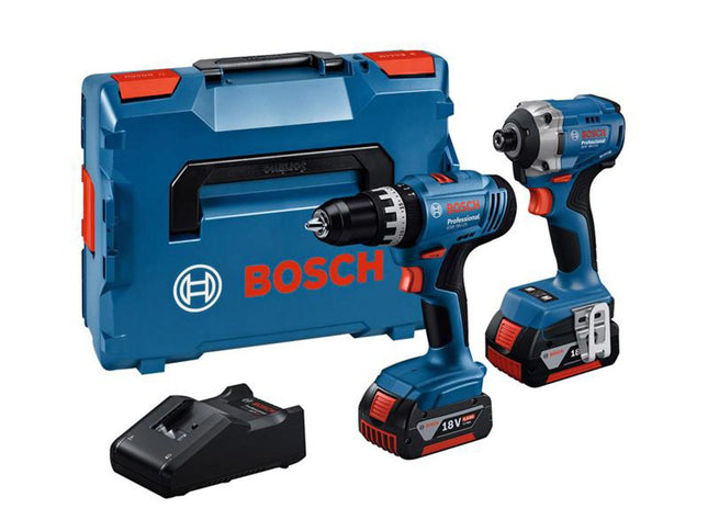 Bosch Professional Twin Pack 18V 2 X 4.0Ah Li-Ion