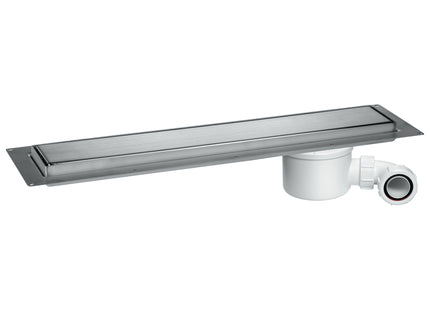 McAlpine 1000mm Shower Channel Drain - Brushed Stainless Steel