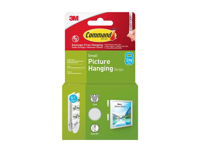 Command Picture Hanging Strips Small (4 Pairs)