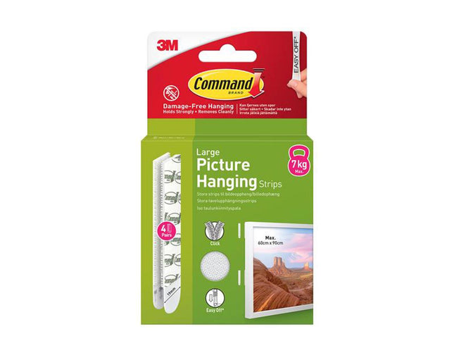 Command Picture Hanging Strips Large (4 Pairs)