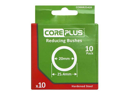 Coreplus Reducing Ring 25.4Mm To 20Mm Pack Of 10