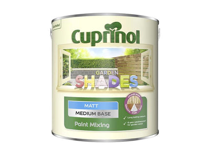 Cuprinol Garden Shades Medium Base 2.5L