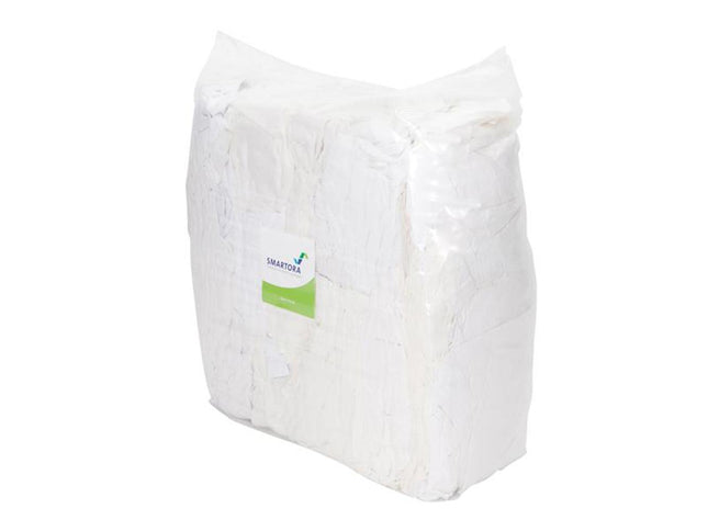Davis & Moore White No1 Cotton Wipers 10Kg