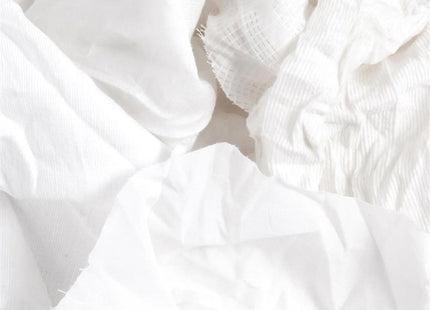 Davis & Moore White No1 Cotton Wipers 10Kg