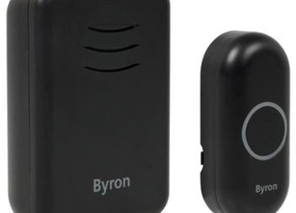 Byron Wireless Doorbell Set - 16 Melodies, 150m Range - DBY-22351BS